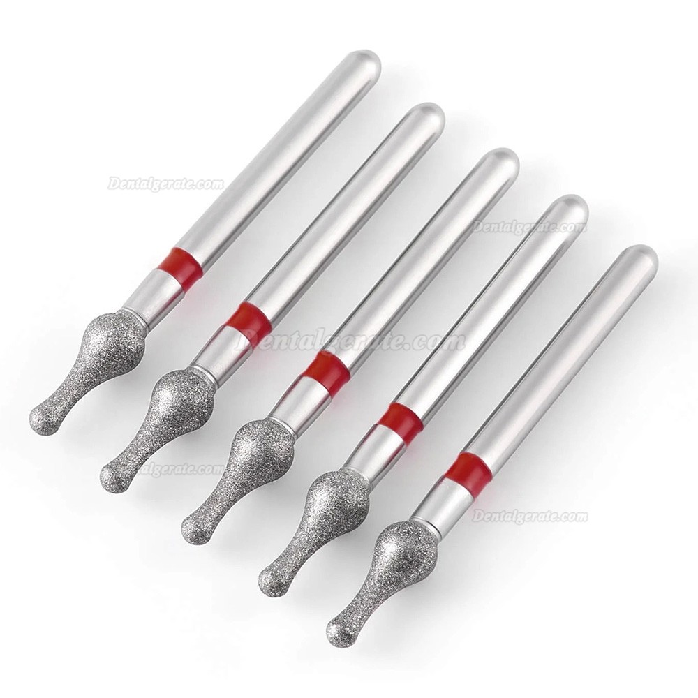 5 St&uuml;ck/Kasten Dental-Diamantbohrer (K&ouml;rnung fein/extra fein/mittel)